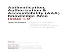 Authentication, Authorisation & Accountability (AAA ... › media › downloads › AAA_issue_1.0_q3qspzo.pdfKA Authentication, Authorisation & Accountability (AAA) j October 2019