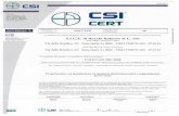 t~··~ .. ·· · ·· ·· · .. · .. I › certifications › sice_lis_soa.pdf · 2014-09-18 · Certificate n.: SQ01754/B Settore EA: EA Sector: 28 Si certifica che il sistema