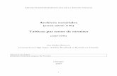 Archives notariales (sous-série 4 E) Tableau par noms de notairesarchives.haute-vienne.fr/_depot_ad87/_depot_arko/... · 2019-12-06 · 1 ARCHIVES DEPARTEMENTALES DE LA HAUTE-VIENNE