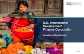 U.S. International Development Finance Corporation · U.S. International Development Finance Corporation (DFC) is America’s development bank. DFC partners with the private sector