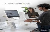 Humanscale’s QuickStand Eco...Humanscale’s QuickStand Eco is the next generation in portable sit/stand products. Sleeker, easier to use and comprised of more sustainable materials
