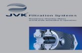 JVK Filterelemente für die Fest-Flüssig-Trennung - Filtration … · 2006-12-14 · 2 JVK MEMBRANE SYSTEM • Exchangeable membranes • Short filtration and washing cycles •