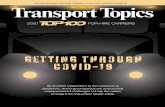 COVID-19 Pandemic Muddles Outlook For Top 100 …...J.B. Hunt Intermodal (intermodal/drayage) J.B. Hunt Truckload (dry van TL) J.B. Hunt Dedicated Contract Services (dedicated contract