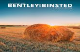 JULY/AUGUST 2020 BENTLEY BINSTED AND · Distribution: Bentley – Harold Fish Tel 22947 Binsted – Alan and Anne Shelley Tel 520960. July/August 2020 B&B Magazine | 3 INSIDE FRONT