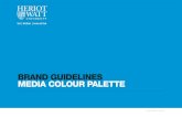 BRAND GUIDELINES MEDIA COLOUR PALETTE › services › docs › media › ... · The colour range can combine the primary and secondary palettes. To ensure balanced continuity across