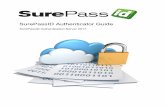 SurePassID Authenticator Guide · 2020-02-14 · Introduction This technical guide describes how to use the SurePassID Mobile Authenticator app to generate One-Time Passwords (OTP)