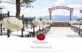 WEDDINGS - TheKnot...by breathtaking, alpine lake views to create a magical wedding celebration with memories to last a lifetime. s on i t a l u t a r g on C YOUR DREAM WEDDING AWAITS