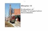 Chapter 9 Oct 6 B&Wce561/classnotes/Chapter 9.pdf · Introduction to Urban Transit Performance Analysis, Performance Measures for Transit Evaluation, Models for Evaluating Transit