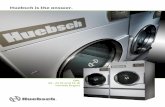 Huebsch is the answer. · Huebsch is the answer. Anybody can sell you laundry equipment and discuss the merits of each nut and bolt. However, at Huebsch, our priority is answering