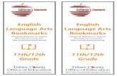 English Language Arts Bookmarks - Default...11-12th Grade –Reading Standards for Literature 11-12th Grade –Reading Standards for Literature th6 edition, 2/2019 6th edition, 2/2019