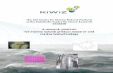A research platform for marine natural product …...The KiWiZ A research platform for marine natural product research and marine biotechnology Kieler Wirkstoff-Zentrum am Helmholtz-Zentrum