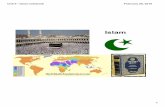 Unit 6 - Islam.notebookmrcramerib.weebly.com/.../1/0/3/110358101/unit_6_-_islam.pdf · 2019-04-09 · Unit 6 Islam.notebook 2 February 26, 2018 Islam •The 2nd largest religion in