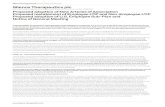 Silence Therapeutics plc Notice of General Meeting Silence ... · the Resolutions to be proposed at the General Meeting as they intend to do in respect of their own beneficial holdings