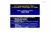 2nd Generation TKI… Frontline Therapy in CMLimedex.com/hematologic-malignancies-debate... · 2nd Generation TKI… Frontline Therapy in CML Elias Jabbour, M.D. A il 2012April 2012