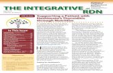 Dietitians in THE INTEGRATIVE...Fall 2015 Volume 18, Issue 2 L-T4. DTE therapy may be relevant for some hypothyroid patients.”12 In a survey of 2232 people with Hashimoto’s, the