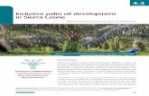 Inclusive palm oil development in Sierra Leone › ... · 2019-10-08 · 131 — 4.3 Inclusive palm oil development in Sierra Leone — NedOil was established by the Lion Heart Foundation
