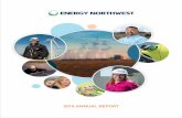 2016 ANNUAL REPORT - Energy Northwest · 2020-06-08 · A MESSAGE TO OUR STAKEHOLDERS We’re proud to report Energy Northwest’s 1,100 employee-led workforce produced a near-record