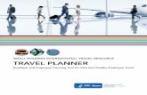 Small Business International Travel Resource Travel Planner...Travel Planner — Part 1 | 1 TT T T P Part 1: Assessments and Action Planning for Pre-travel, On-travel, and Post-travel