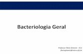 Bacteriologia geralflaviogimenis.com.br/wp-content/uploads/2018/12/Bacteriologia.pdf · Bacteriologia • Identificação Bacteriana Características morfológicas* Características