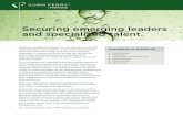 Securing emerging leaders and specialized talent. › content › dam › kornferry › docs › ...Securing emerging leaders and specialized talent. Discovering professional talent,