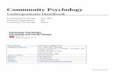 Community Psychology - St. Cloud State University · 2017-07-27 · 5 Community Psychology Minor (26 Credits) Required Courses: CPSY 101, 102, PSY 115, CPSY 262, CPSY 323, 324, 330,