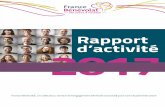 rapport d’activité 2017 - francebenevolat.org...Thierry, préface de Roger Sue. 6 Rapport d’activité France Bénévolat 2017 Bénévolat & Parcours pénal En 2017, France Bénévolat
