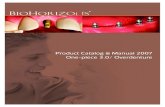 Product Catalog & Manual 2007 One-piece 3.0/ Overdenture · 2008-12-03 · 3.0 implants. BioHorizons strongly recommends the use of the Surgical Kit for the placement of One-piece