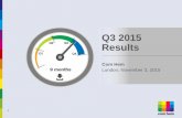 Q3 2015 Results - Tele2 › globalassets › documents › reports › ...Q1 14 Q2 14 Q3 14 Q4 14 Q1 15 Q2 15 Q3 15 Unique consumer subscribers (000') 22.3% 22.7% 23.2% 23.9% 24.5%