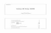 Sony IR Day 2019 › SonyInfo › IR › library › presen › ... · Sales & 8,544.0 8,665.7 operating revenue FY2017 FY2018 4 Operating income 734.9 894.2 Net income attributable