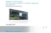 R&S® FSV-K70 Firmware Option Vector Signal Analysis - Getting Started€¦ · R&S® FSV-K70 Measurement Example 1: Continuous QPSK Signal Getting Started 1173.9711.02 ─ 01 9 4
