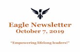 Eagle Newsletter October 7 2019 - Shelby County Public ...€¦ · Kids Play 54 Old Seven Mile Road 633-9663 Creative Kids 66 Brunerstown Road 647-0090 Child Town 1940 Midland Trail