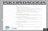 VOLUME - ABPP · 2017-03-13 · PSICOPEDAGOGIA – Órgão oficial de divulgação da Associação Brasileira de Psicopedagogia – ABPp é indexada nos seguintes órgãos: 1) LILACS