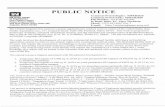PUBLIC NOTICE - U.S. Army Corps of Engineers, New England€¦ · public hearing. The Corps holds public hearings for the purpose of obtaining public comments when that is the best