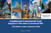 Citi ASEAN Investor Conference 2015 › ... › CCT_Citi_conf_4_Jun_2015.pdf · CapitaLand Commercial Trust Presentation June 2015 This presentation shall be read in conjunction with