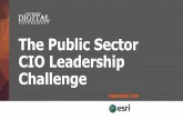 The Public Sector CIO Leadership ChallengeChanging the Role of the CIO Author: Ersi Subject: 2018 Esri Public Sector CIO Summit -- Presentation Keywords: Changing the Role of the CIO,
