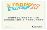 SCHOOL REOPENING GUIDELINES & RESOURCES › ...SCHOOL REOPENING GUIDELINES & RESOURCES | LEARN MORE AT LOUISIANABELIEVES.COM 3 MESSAGE FROM STATE SUPERINTENDENT Friends We’re at