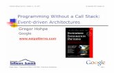 Programming Without a Call Stack: Event-driven Architectures · Gregor Hohpe — Programming Without a Call Stack: Event-driven Architectures Slide 8 Colorado Software Summit: October