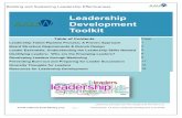 Leadership Development Toolkit · Leadership Development Plan designed by Michele Croci Leadership Development Toolkit Table of Contents ... Consulting and Mentoring/Coaching ...