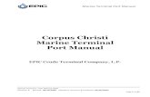Corpus Christi Marine Terminal Port Manual...Marine Terminal – Port Manual 2020 Revision: 4 Revised: 06/19/2020 (Replaces Revision: 3 Published: 03/20/2020) Page 1 of 44 Marine Terminal