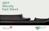 2017 Obesity Fact Sheet - kosso.or.kr · 2017-10-10 · Definition of Obesity, Abdominal obesity, Class I and Class II obesity • Obesity was defined as a body mass index (BMI, weight