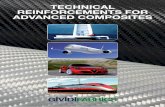 TECHNICAL REINFORCEMENTS FOR ADVANCED ......ADVANCED COMPOSITES GIVIDI FABRICS manufactures Technical Fabrics in one of the most advanced weaving facilities in the world; founded in