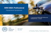 MINI-MBA-Professionalm-mba.ru/files/Prezent_MINI-MBA_Sales.pdf · области продаж, ... навыков и фактически получить на руки готовое