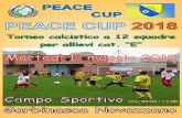 Manifesto Torneo - Peace Cup Ticino · comprende la lotta contro l’imbroglio, contro le astuzie al limite della regola, la lotta al doping, alla violenza (sia fisica che verbale),
