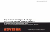 Sponsorship: A Key to Powerful Marketing...(†††) 2014 B2B Manufacturing Content Marketing Trends -- North America: Content Marketing Institute/Marketing Profs (††††)