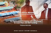 East Africa Metals › wp-content › uploads › 2020 › 03 › EA… · including 21.19 metres grading 4.32% copper, 1.04 grams per tonne gold, 35.9 grams per tonne silver, and