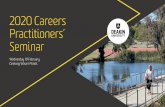 2020 Careers Practitioners’ Seminar · 2.40 PM Seminar concludes TODAY’S PROGRAM. 8 2020 STUDENT RECRUITMENT CALENDAR 2021 UNDERGRADUATE COURSE GUIDE CAREER PRA TITIONERS’ WESITE