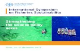 International Symposium on Fisheries SustainabilityBoard of the International Symposium on Fisheries Sustainability, and the symposium’s local organizing committee. The compilation