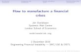 How to manufacture a financial crises - Systemic Risk Centre Danielsson Presentation.pdfPutative systemic-cyber links Fact A cyber event can be very disruptive and costly Fact A ﬁnancial