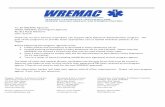 To: All WREMAC Agencies FROM: WREMAC and Program …€¦ · 4. All agency and personnel must follow all policies, procedures and protocols set forth by the WREMAC and NY State. 5.
