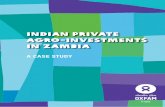 Indian Private Agro-Investments in Zambia · Section 3 India in Africa’s agricultural sector 10 3.1 Development Cooperation and Agriculture 10 3.2 Indian Investments in Agriculture